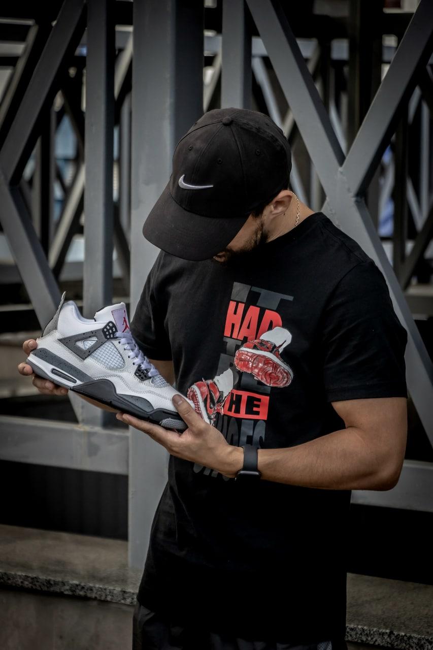 Nike Air Jordan Retro 4 White Cement