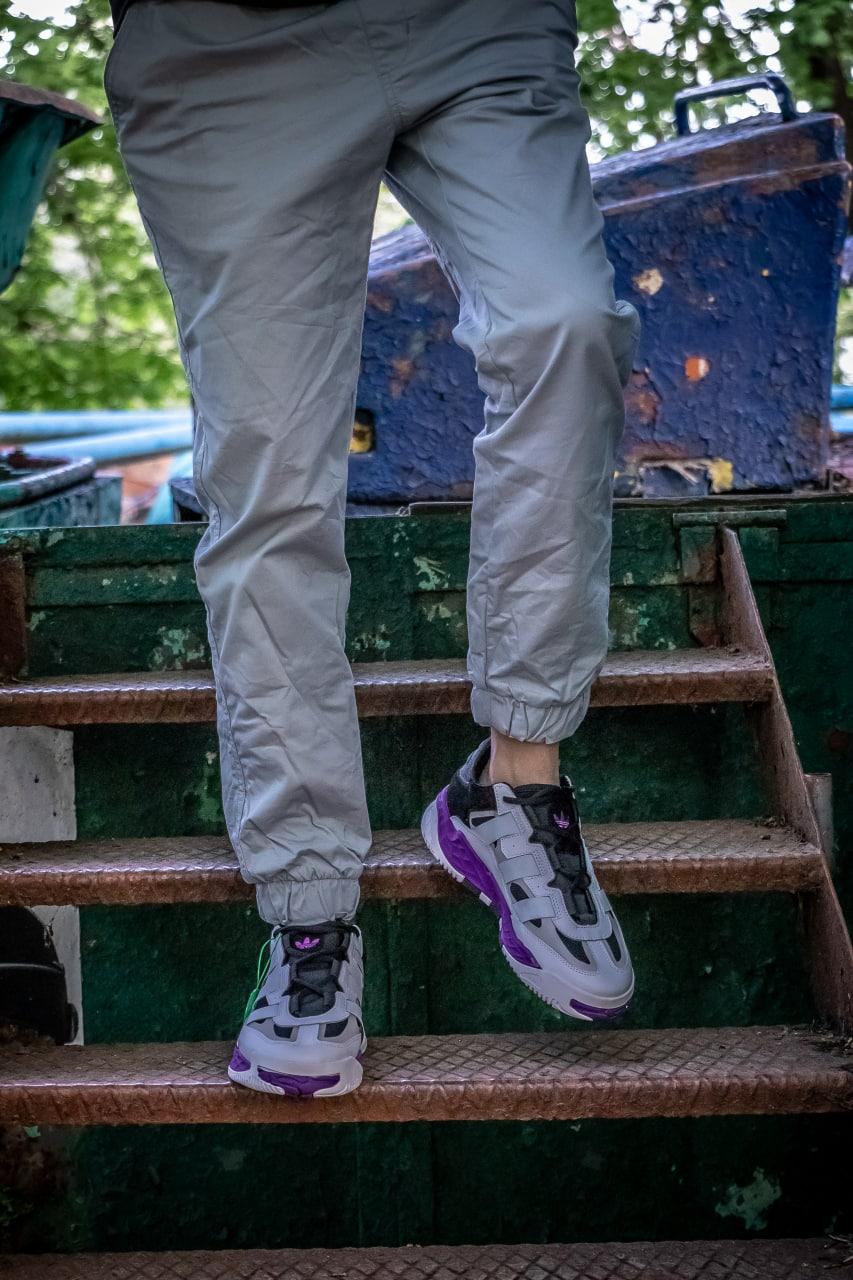 Adidas Niteball White Black Violet