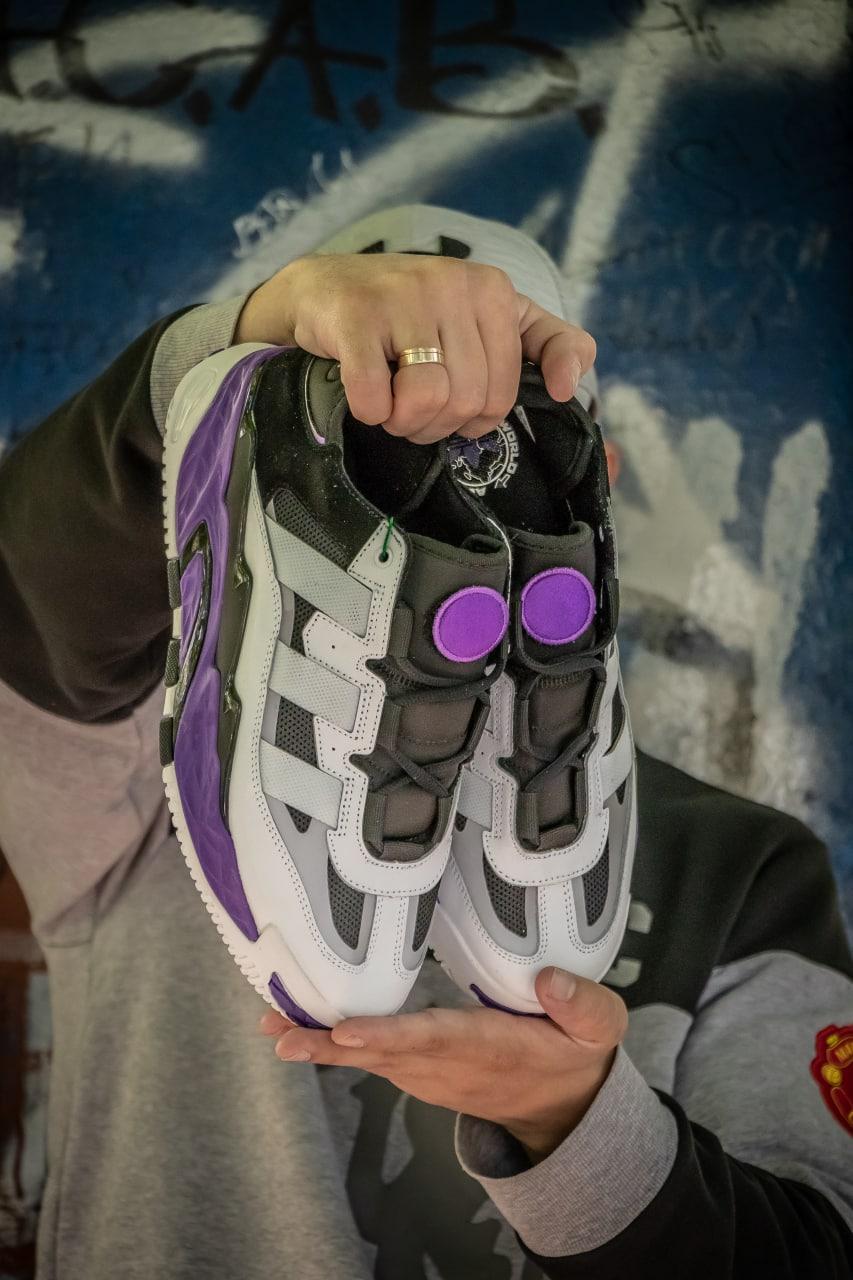 Adidas Niteball White Black Violet