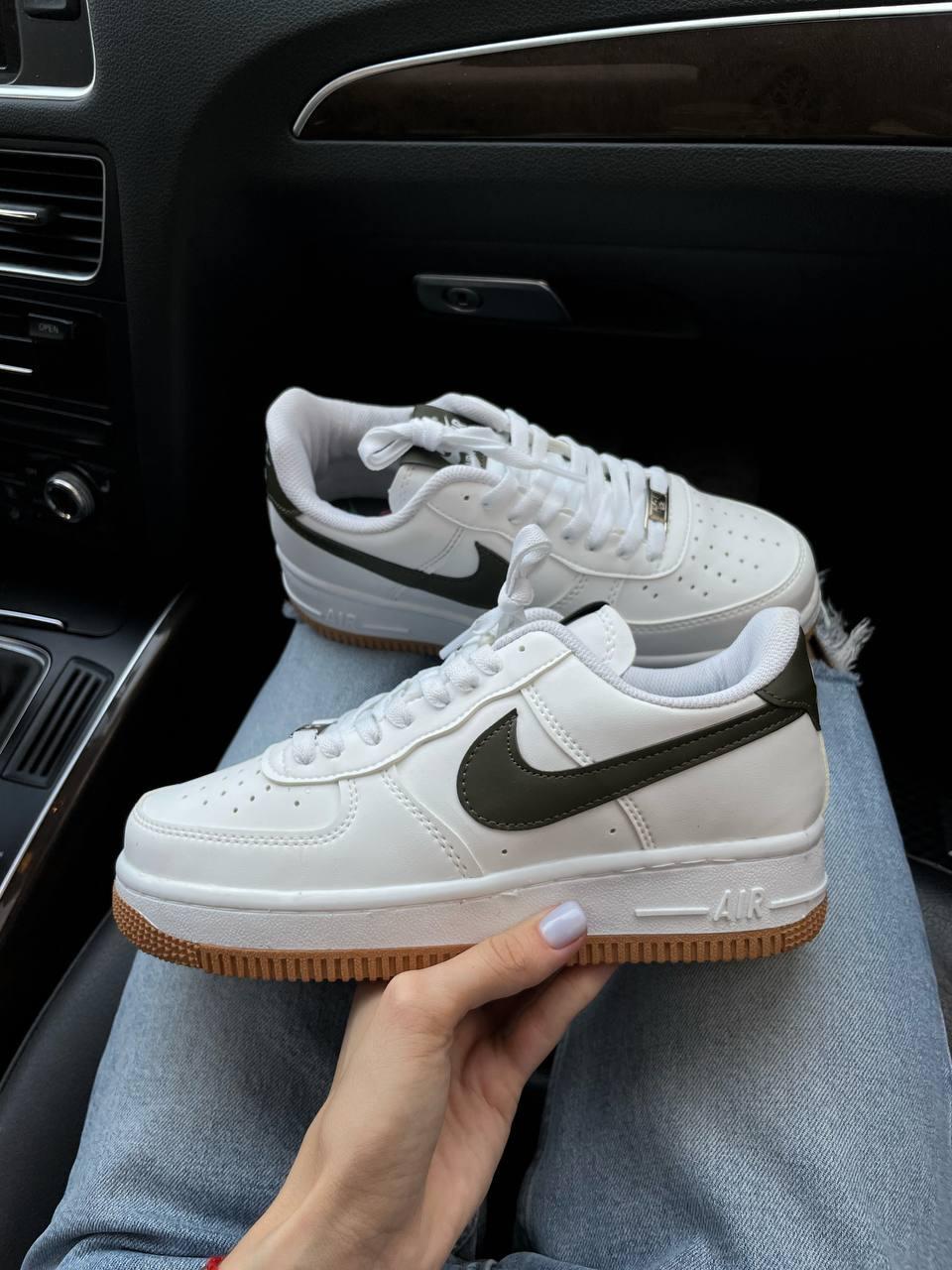 Nike Air Force 1 White Green v2